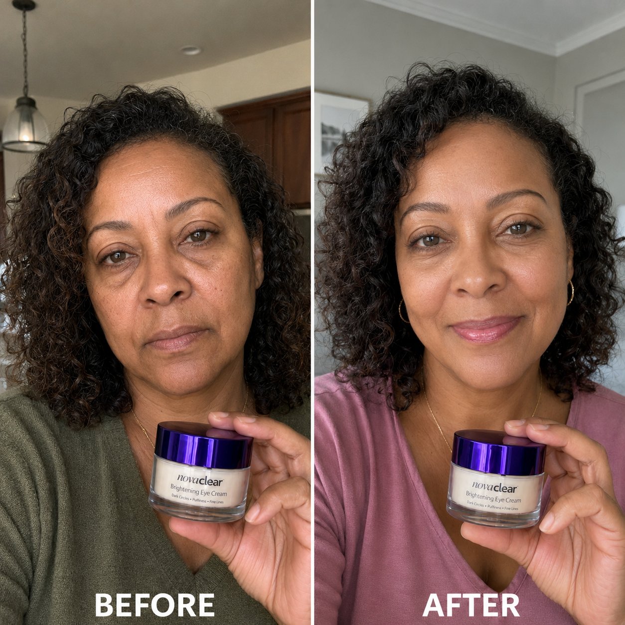 NovaClear® Tinted Brightening Eye Cream